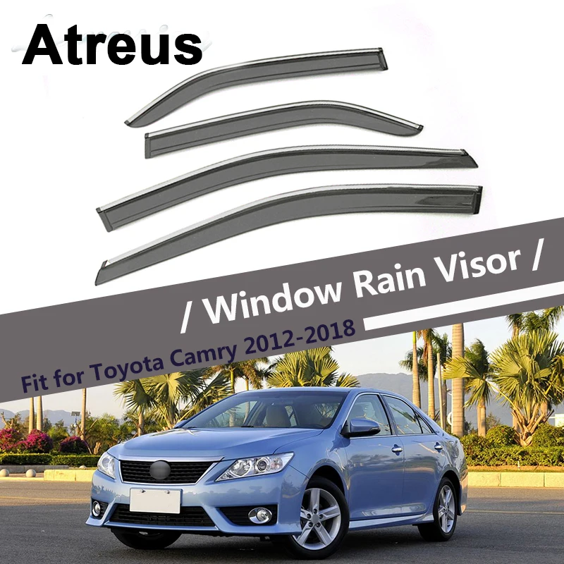 Atreus для Toyota Camry XV50 XV70 2012 2013 2014 2015 2016 2017 2018 двери автомобиля дым Окно Солнцезащитный козырек Обтекатели гвардии
Atreus для Toyota Camry XV50 XV70 2012 2013 2014 2015 2016 2017 2018 двери автомобиля дым Окно Солнцезащитный козырек Обтекатели гвардии