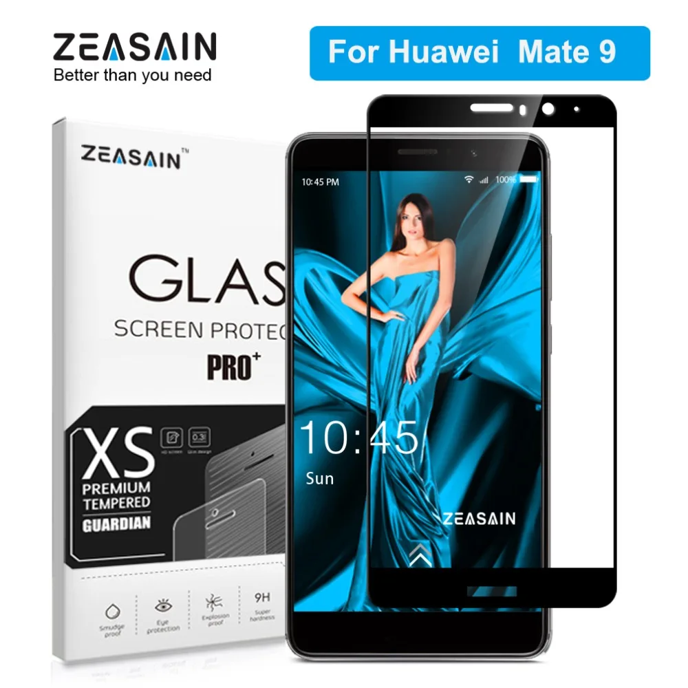 ZEASAIN 9H 0.3mm Real 2.5D Full Cover Screen Protector Tempered Glass for Huawei Mate 9 Mate9 Protective Glass Film
ZEASAIN 9H 0.3mm Real 2.5D Full Cover Screen Protector Tempered Glass for Huawei Mate 9 Mate9 Protective Glass Film
