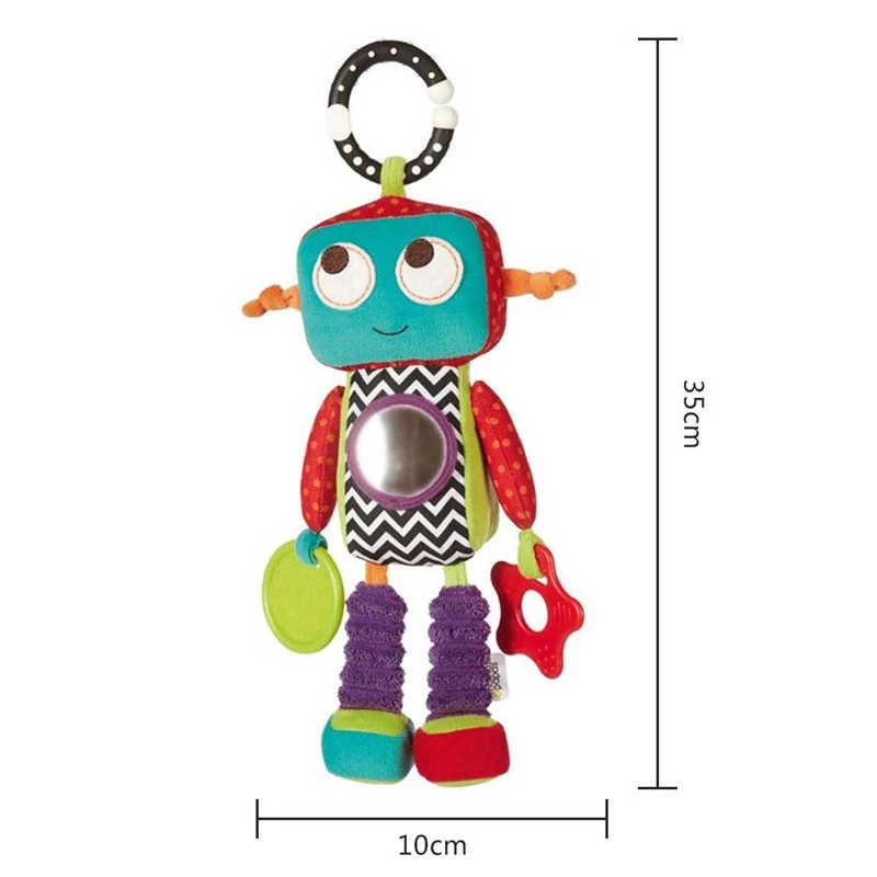 Baby Stroller Plush Doll Bed Pendant Teether Robot Rattle Baby Crib Mobile Baby Boy Toys Interactive Toys
Baby Stroller Plush Doll Bed Pendant Teether Robot Rattle Baby Crib Mobile Baby Boy Toys Interactive Toys
