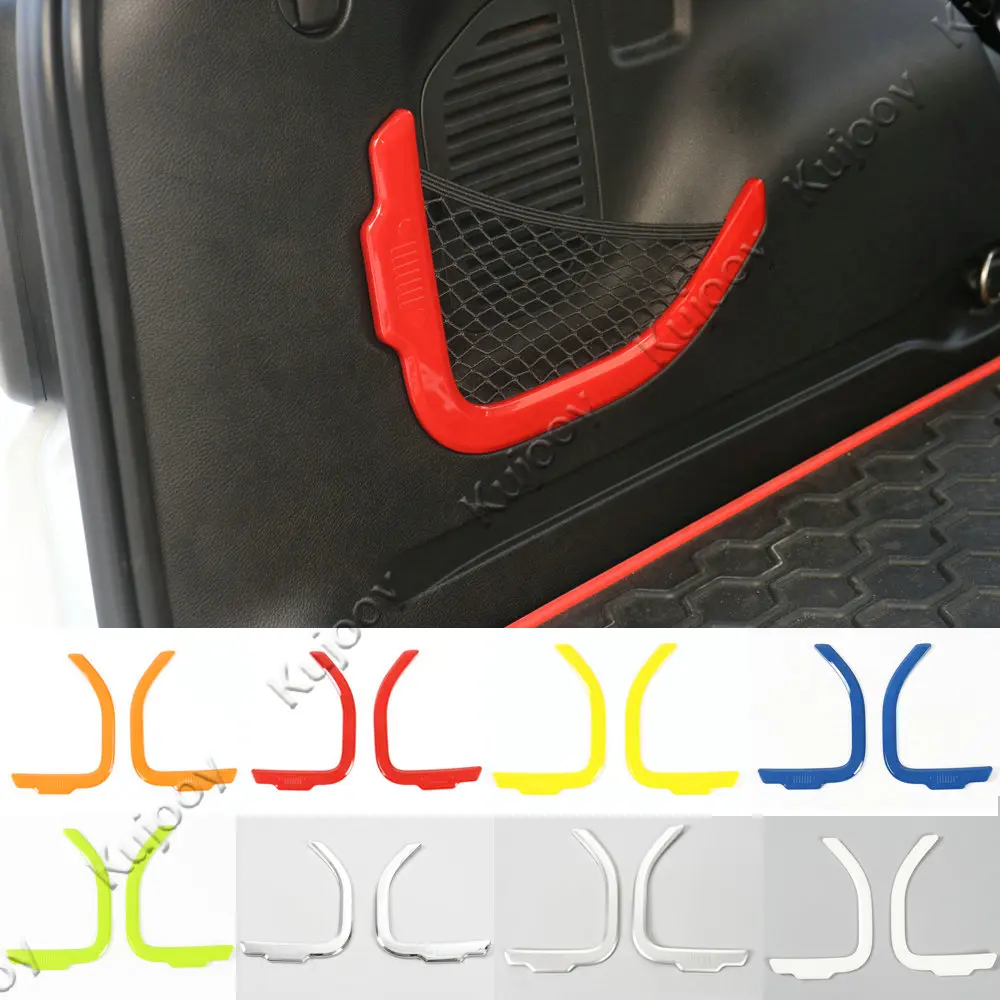 8 Colors 2Pcs/Set For Jeep Renegade 2015 2016 2017 ABS Rear Trunk Storage Net String Bag Cover Trim
8 Colors 2Pcs/Set For Jeep Renegade 2015 2016 2017 ABS Rear Trunk Storage Net String Bag Cover Trim