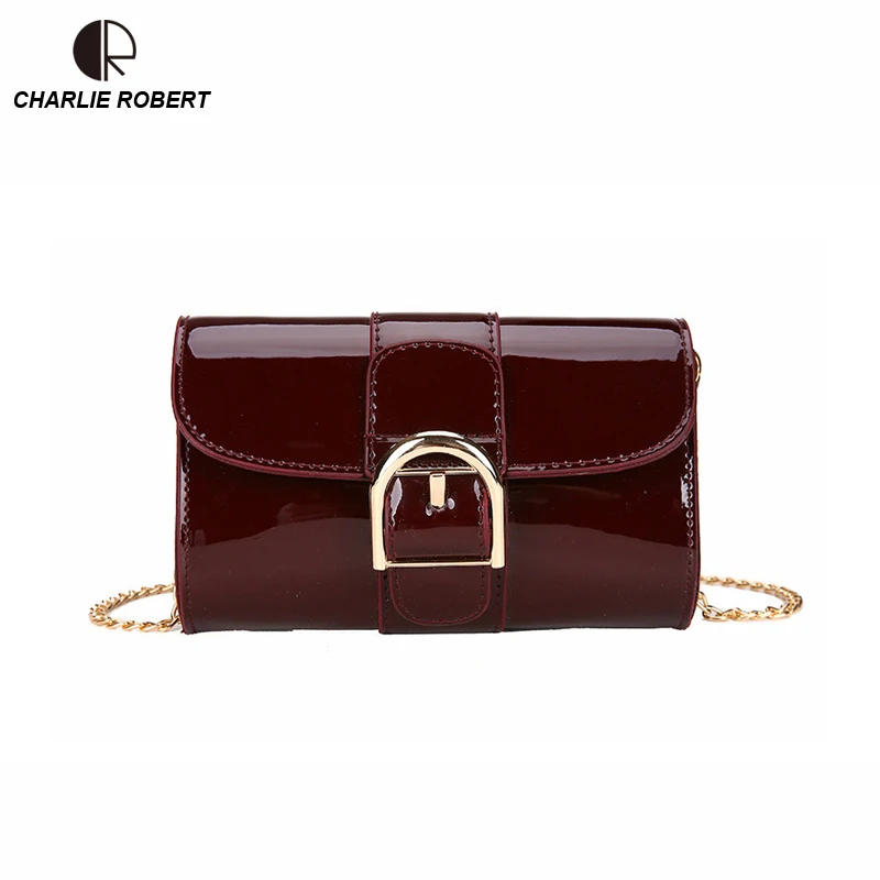 Fashion Casual Solid Patent Leather Women Lady Shoulder Bags Red & Black 2019 New Spring Style Bolso Femenino Crossbody Bags
Fashion Casual Solid Patent Leather Women Lady Shoulder Bags Red & Black 2019 New Spring Style Bolso Femenino Crossbody Bags