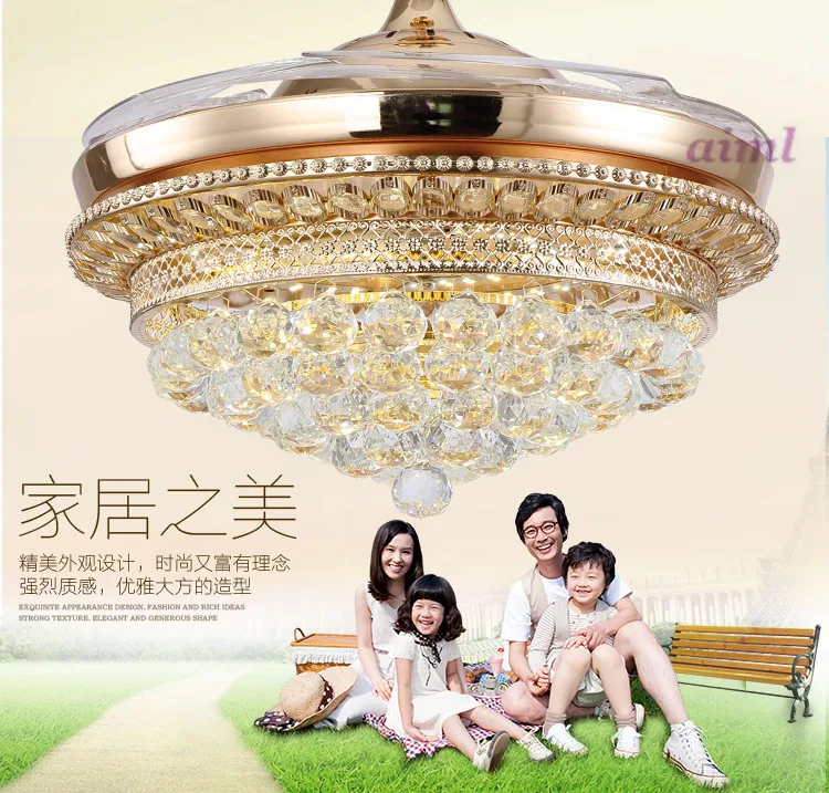K9 Crystal 42 inchCeiling Fan , Modern/Contemporary Traditional/Classic Electroplated Feature for Crystal Designers Room Bedroom
K9 Crystal 42 inchCeiling Fan , Modern/Contemporary Traditional/Classic Electroplated Feature for Crystal Designers Room Bedroom