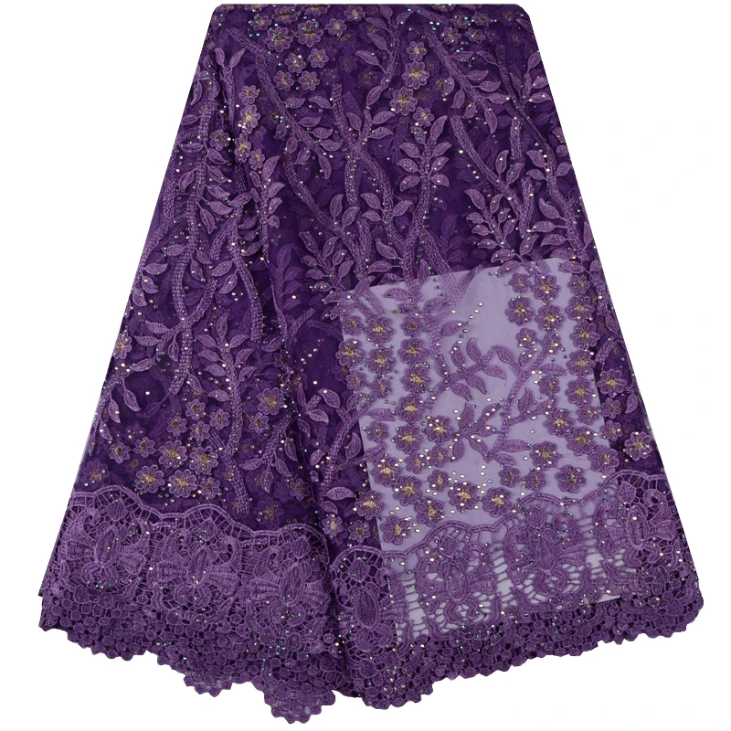 African Lace Fabric With 3D Flower And Stones 2018 Latest Style Purple Lace Fabric High Quality 3D Lace Fabric For Wedding 1061
African Lace Fabric With 3D Flower And Stones 2018 Latest Style Purple Lace Fabric High Quality 3D Lace Fabric For Wedding 1061