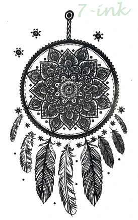 Waterproof Temporary Tattoo Lace Mandala Dreamcatcher Tattoo Water Transfer Fake Tattoo For Man Women Gril 10.5*6cm
Waterproof Temporary Tattoo Lace Mandala Dreamcatcher Tattoo Water Transfer Fake Tattoo For Man Women Gril 10.5*6cm