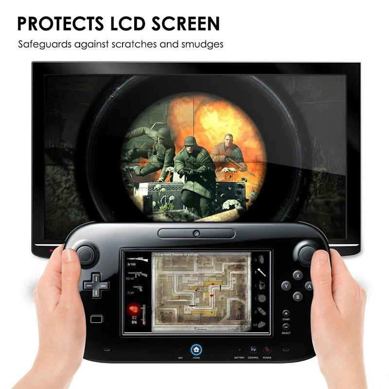 3pcs Anti-Glare LCD Screen Skin Clear Film Protector Cover for Nintend Gamepad For Wii U Joystick
3pcs Anti-Glare LCD Screen Skin Clear Film Protector Cover for Nintend Gamepad For Wii U Joystick