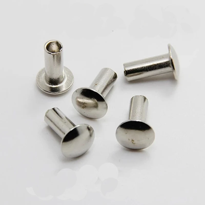 10pcs M6 Aluminum flat head Semi-tubular rivet GB873 Hollow large flats head rivet 8mm-50mm Length
10pcs M6 Aluminum flat head Semi-tubular rivet GB873 Hollow large flats head rivet 8mm-50mm Length