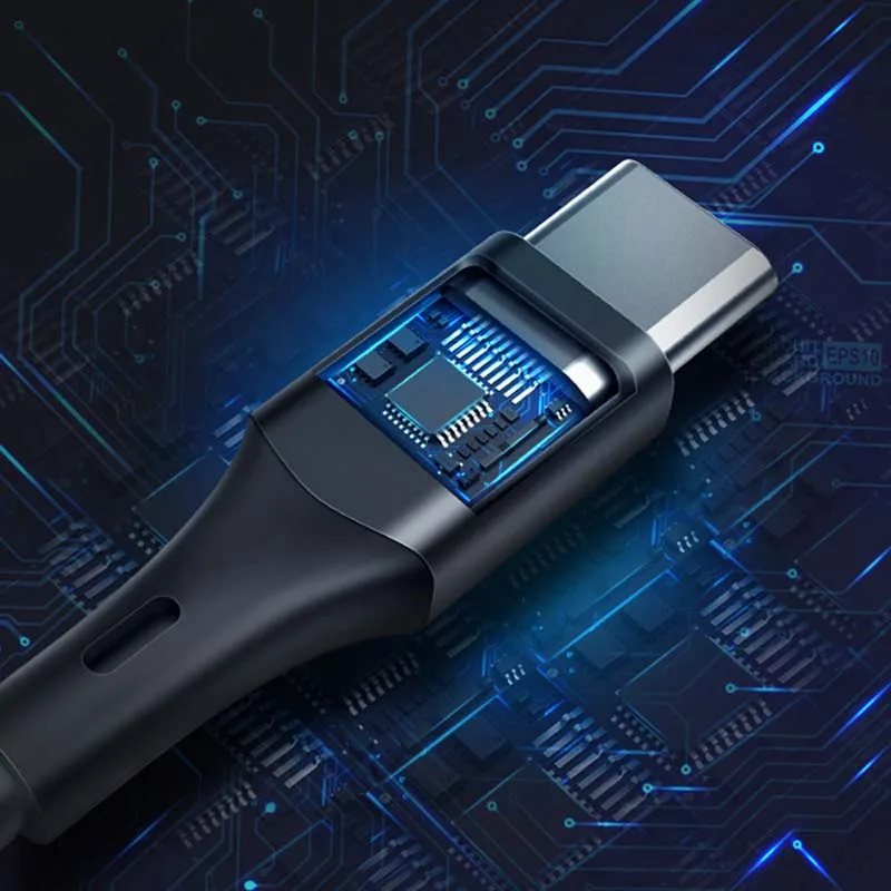 Кабель BlitzWolf USB Type C 3A цвет и длина на выбор|Кабели для мобильных телефонов| |