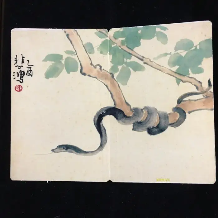 Celebrities and paintings, Xu Beihong, twelve zodiac, Picture album, Ancient books collection
Celebrities and paintings, Xu Beihong, twelve zodiac, Picture album, Ancient books collection