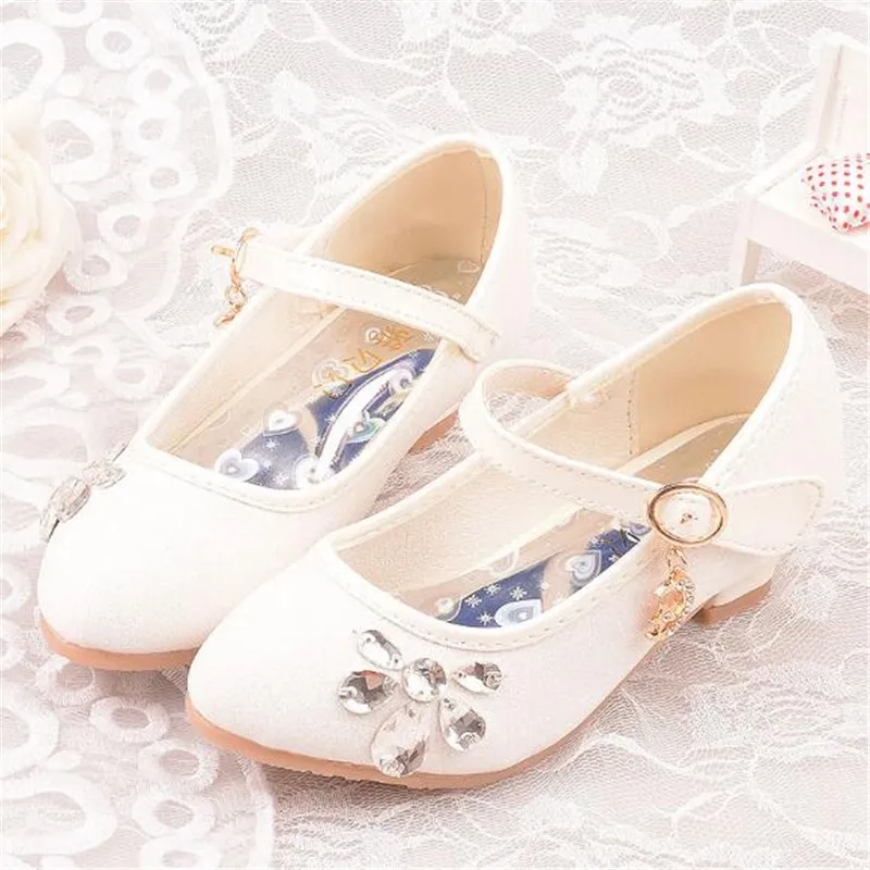 New Children Leather Shoes Princess Student Rhinestone Crystal shoes Baby Toddler Breathable High-heeled Shoes Girls 041
New Children Leather Shoes Princess Student Rhinestone Crystal shoes Baby Toddler Breathable High-heeled Shoes Girls 041