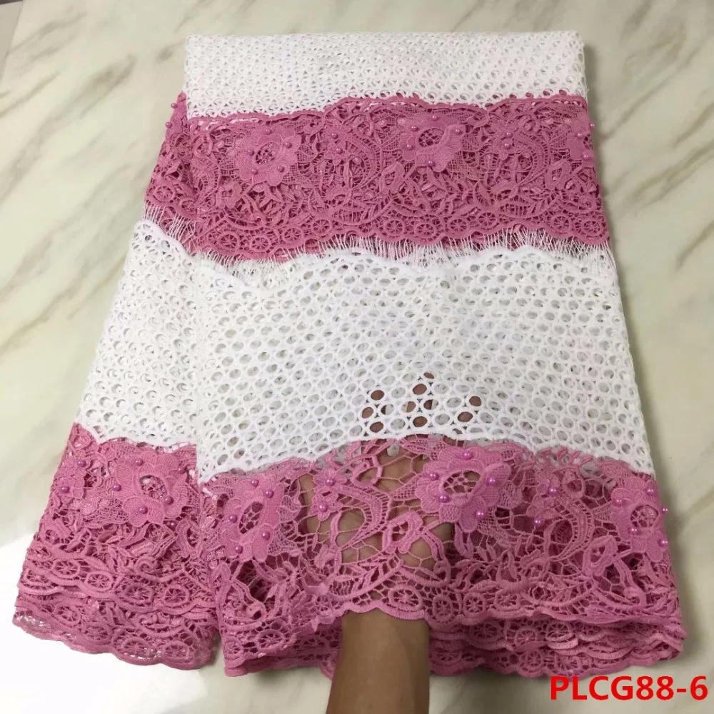 New fashion wholesale Africa Guipure Lace Fabric high quality For Wedding Dress 
New fashion wholesale Africa Guipure Lace Fabric high quality For Wedding Dress
