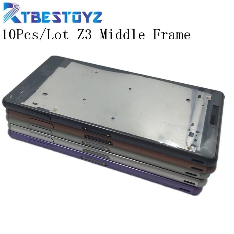 RTBESTOYZ 10Pcs/Lot Original Housing Metal Middle Frame With Dust Plug And Adhesive For Sony Xperia Z3 L55 L55w D6603 D6653
RTBESTOYZ 10Pcs/Lot Original Housing Metal Middle Frame With Dust Plug And Adhesive For Sony Xperia Z3 L55 L55w D6603 D6653