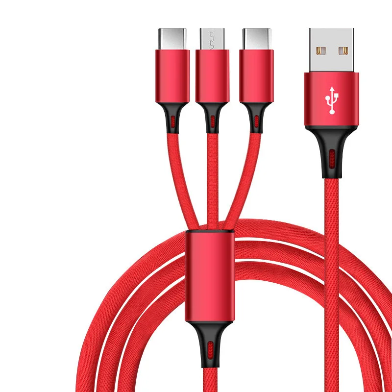 Зарядный кабель 3 в 1 Type C/8 Pin/Micro USB, универсальный кабель для быстрой зарядки для iPhone X, Samsung S9, S8, Xiaomi
Зарядный кабель 3 в 1 Type C/8 Pin/Micro USB, универсальный кабель для быстрой зарядки для iPhone X, Samsung S9, S8, Xiaomi