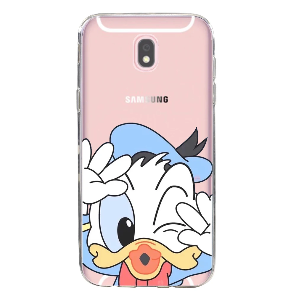 Cartoon Super Cute Minnie Mickey for Samsung galaxy j3 j6 j8 j4 2018 case Silicone Soft tpu Donald Duck Stitch Phone Cover |