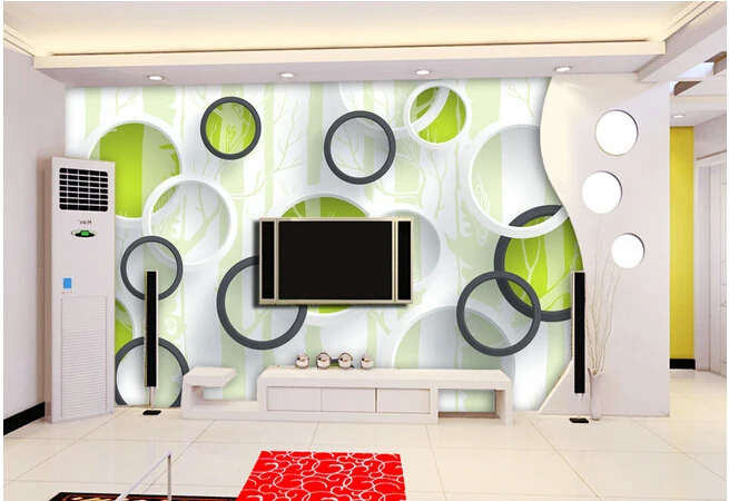The custom 3D murals,abstract tree 3D circle papel de parede,living room sofa TV wall bedroom wall paper
The custom 3D murals,abstract tree 3D circle papel de parede,living room sofa TV wall bedroom wall paper