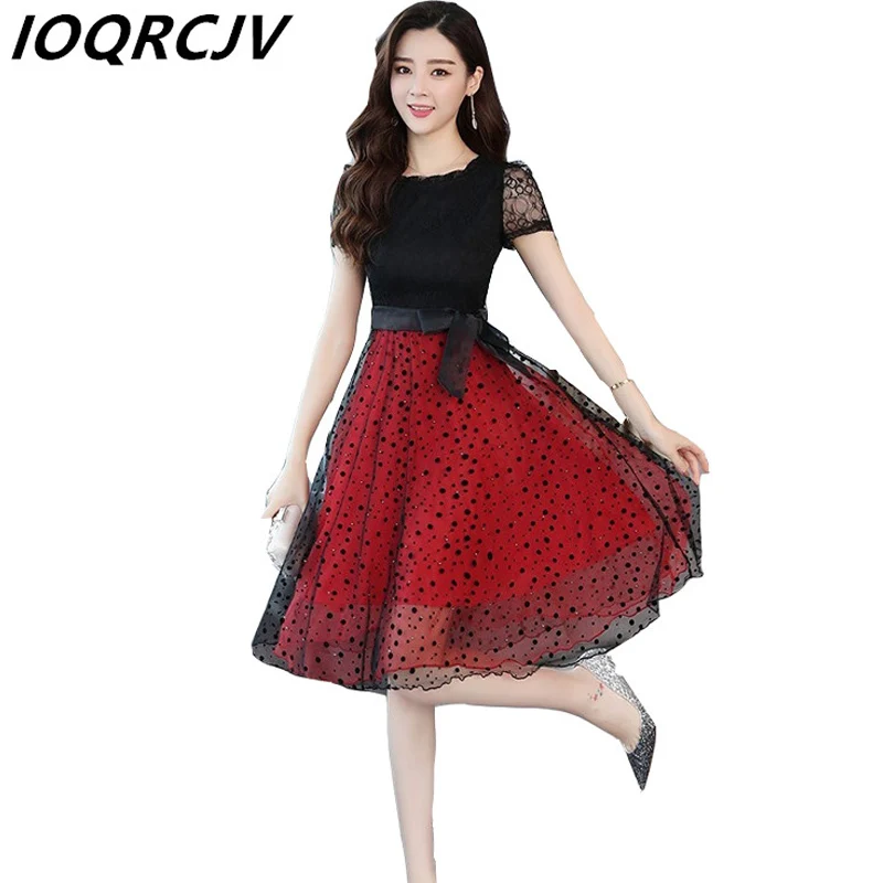 2019 New Summer Women Dress Lace Fashion Elegant Retro Chiffon Floral Short Sleeve A line Dress Female Summer Midi Dress Female
2019 New Summer Women Dress Lace Fashion Elegant Retro Chiffon Floral Short Sleeve A line Dress Female Summer Midi Dress Female