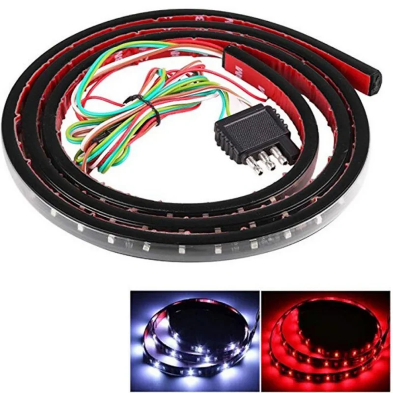 12V Flexible LED Strip DRL Running Light Car Truck Tailgate Turn Signal LED Light Bar Waterproof Reverse Brake Light
12V Flexible LED Strip DRL Running Light Car Truck Tailgate Turn Signal LED Light Bar Waterproof Reverse Brake Light