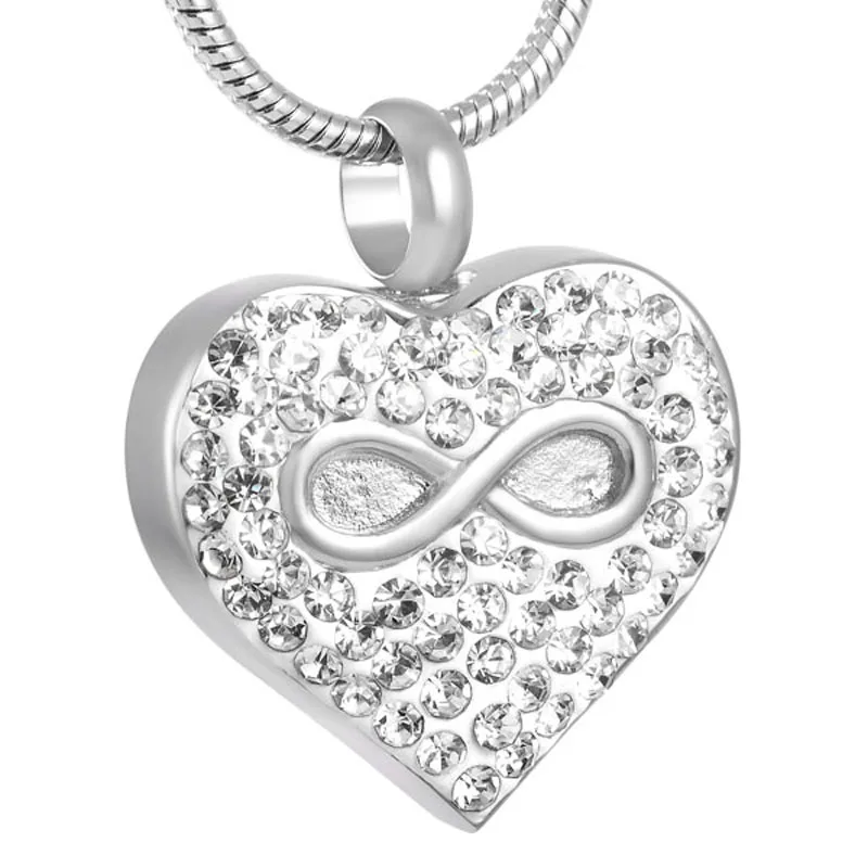 IJD8325 Stainless Steel Cremation Jewelry Waterproof Heart Pendant Memorial Remains for Ashes Urn Keepsake Necklace Jewelry
IJD8325 Stainless Steel Cremation Jewelry Waterproof Heart Pendant Memorial Remains for Ashes Urn Keepsake Necklace Jewelry