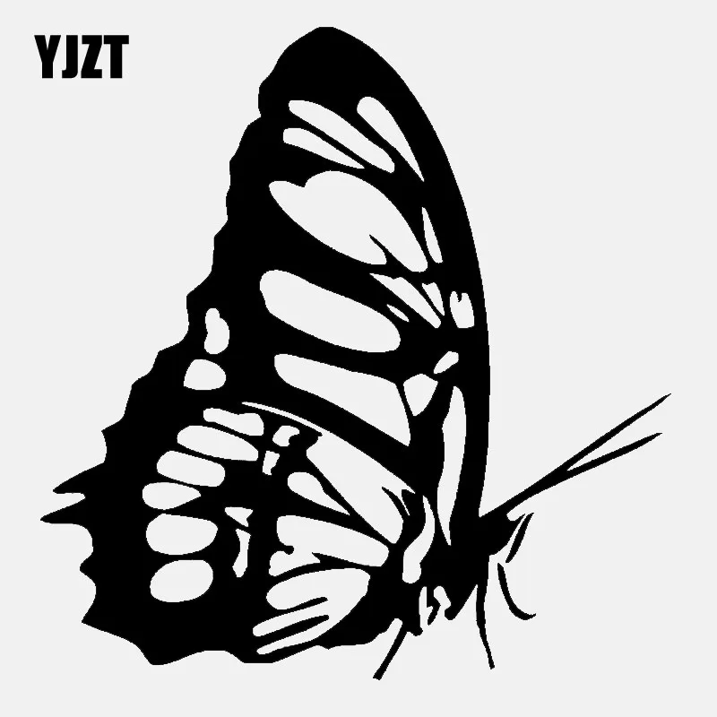 YJZT 13.5CM*14CM Beautiful Butterfly Decal Vinyl Car Sticker For Art Black/Silver C24-0359
YJZT 13.5CM*14CM Beautiful Butterfly Decal Vinyl Car Sticker For Art Black/Silver C24-0359