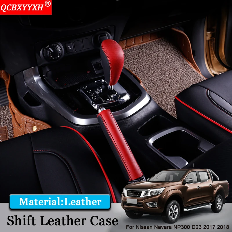 QCBXYYXH Car Styling Car Shift Leather Case Handbrake Holster Auto Decoration Accessories For Nissan Navara NP300 D23 2017 2018
QCBXYYXH Car Styling Car Shift Leather Case Handbrake Holster Auto Decoration Accessories For Nissan Navara NP300 D23 2017 2018