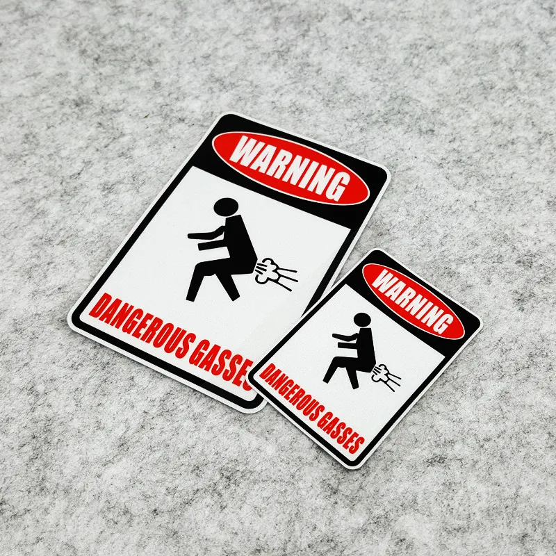 GalonDeco Interesting Auto Interior Stickers No Fart Dangerous Gases Reflective Funny Motorcycle MTB Reflective Stickers Decals
GalonDeco Interesting Auto Interior Stickers No Fart Dangerous Gases Reflective Funny Motorcycle MTB Reflective Stickers Decals