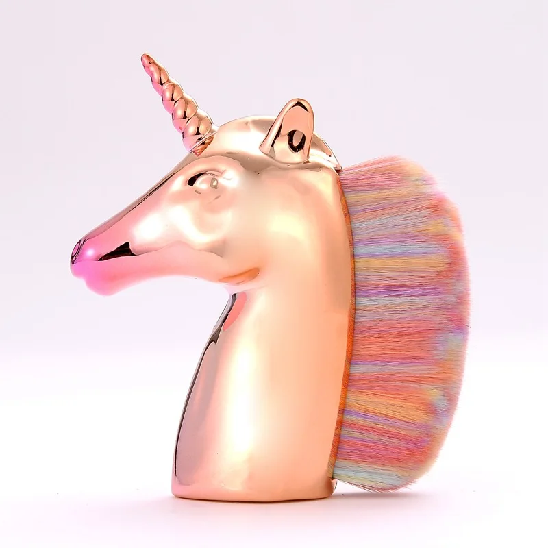 New Unique Single Unicorn Makeup Brushes Rainbow Synthetic Hair Blush Powder Foundation Brush Cosmetic Face Beauty Tools
New Unique Single Unicorn Makeup Brushes Rainbow Synthetic Hair Blush Powder Foundation Brush Cosmetic Face Beauty Tools