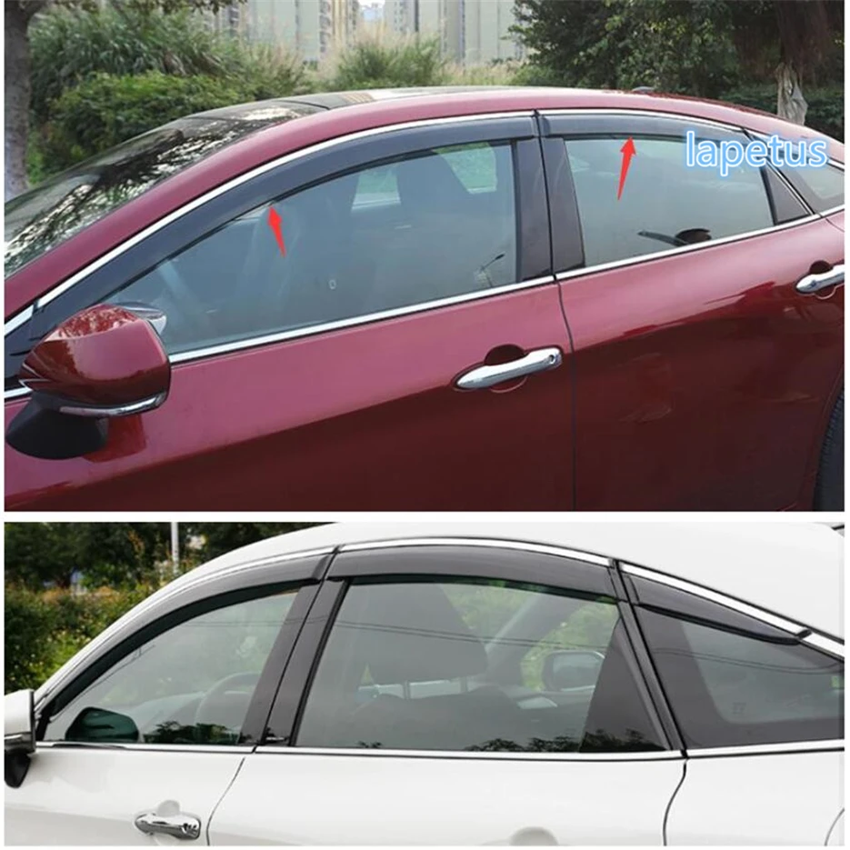 Lapetus Window Visor Vent Shade Rain Sun Wind Guard Deflectors Awnings Shelters Cover Kit Fit For Toyota Avalon 2019 2020 2021
Lapetus Window Visor Vent Shade Rain Sun Wind Guard Deflectors Awnings Shelters Cover Kit Fit For Toyota Avalon 2019 2020 2021