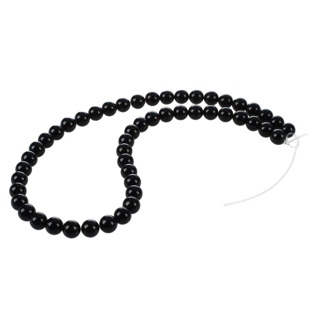 Круглые бусины черного оникса 8 мм полудрагоценные камни|loose beads|beads loosebeads beads |