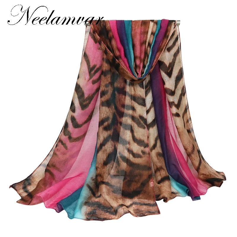 High Quality Tiger stripes Beach Scarves Voile Soft Long Scarf Women Flowers Printed Wrap Shawl Stole striped Scarves
High Quality Tiger stripes Beach Scarves Voile Soft Long Scarf Women Flowers Printed Wrap Shawl Stole striped Scarves