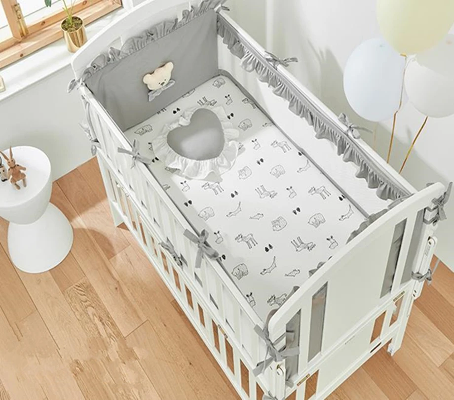6pcs/set Baby Bedding Set Cotton Ruffle Pink Crib Mesh Cot Bumper Protector Cot Bumpers Mattress Cover Love Pillow Baby Bed Set
6pcs/set Baby Bedding Set Cotton Ruffle Pink Crib Mesh Cot Bumper Protector Cot Bumpers Mattress Cover Love Pillow Baby Bed Set