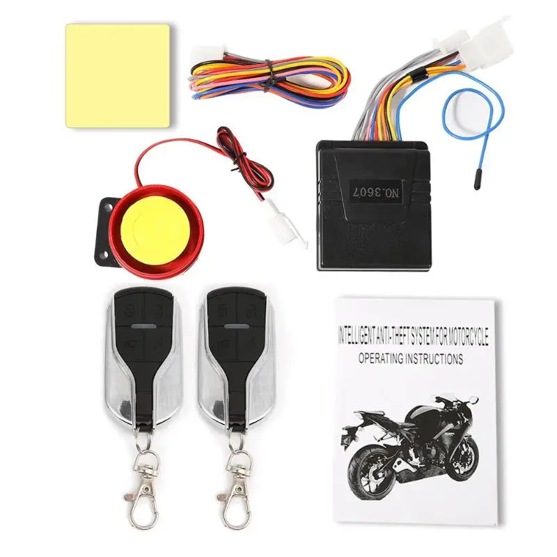 12V 315MHz Car Alarm Auto Motorcycle Waterproof Alarm System Anti-theft Security Remote Control Moto Motobike Signaling
12V 315MHz Car Alarm Auto Motorcycle Waterproof Alarm System Anti-theft Security Remote Control Moto Motobike Signaling