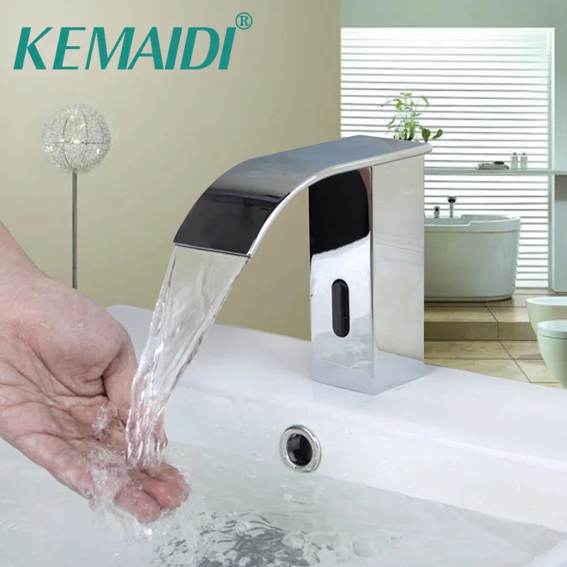 KEMAID смеситель для ванной комнаты хромированные отполированные автоматические краны смеситель водопад ручная Бесплатная Ванная комната кухонный кран для раковины
KEMAID смеситель для ванной комнаты хромированные отполированные автоматические краны смеситель водопад ручная Бесплатная Ванная комната кухонный кран для раковины