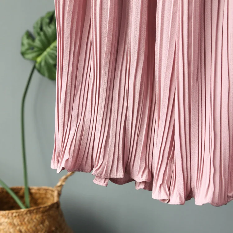 Bella Philosophy Hot Wide Leg Pants Summer Korean Flower Waist High waist Pleated pants Petals Hem Wild Chiffon Women skirt
Bella Philosophy Hot Wide Leg Pants Summer Korean Flower Waist High waist Pleated pants Petals Hem Wild Chiffon Women skirt