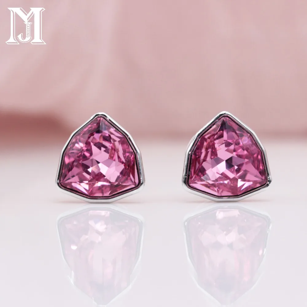 JiaMu Модные Swarovski маскирующие солнечные очки с цветными украшением в виде
