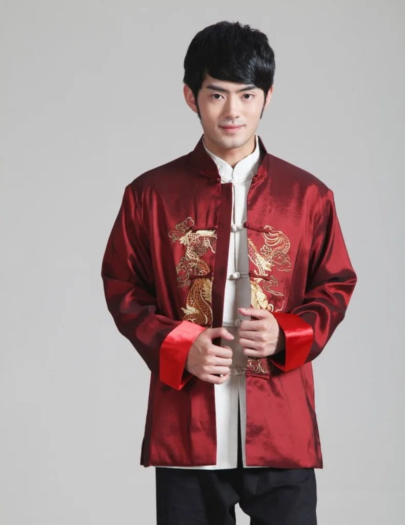 Костюм для мужчин китайская туника с драконом|chinese clothing for men|traditional chinese clothingchinese |