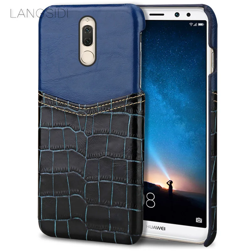 Luxury phone case crocodile pattern and wax leather mixed color half pack phone case For Huawei Wheat6 custom processing
Luxury phone case crocodile pattern and wax leather mixed color half pack phone case For Huawei Wheat6 custom processing