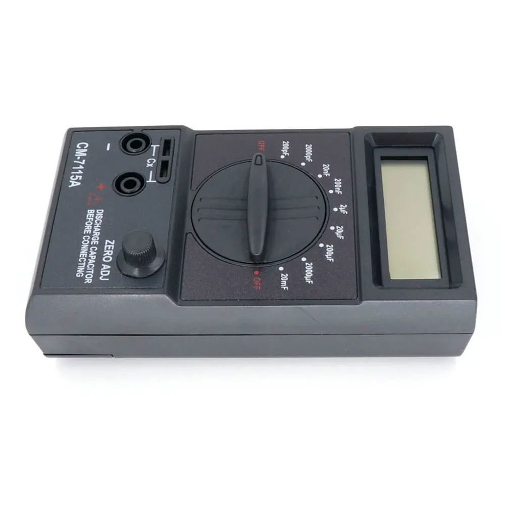 CM7115A Capacitance Meter Digital Multimeter LCD Display Measurement Tool Dual Slope Integrated A D Converter System
CM7115A Capacitance Meter Digital Multimeter LCD Display Measurement Tool Dual Slope Integrated A D Converter System