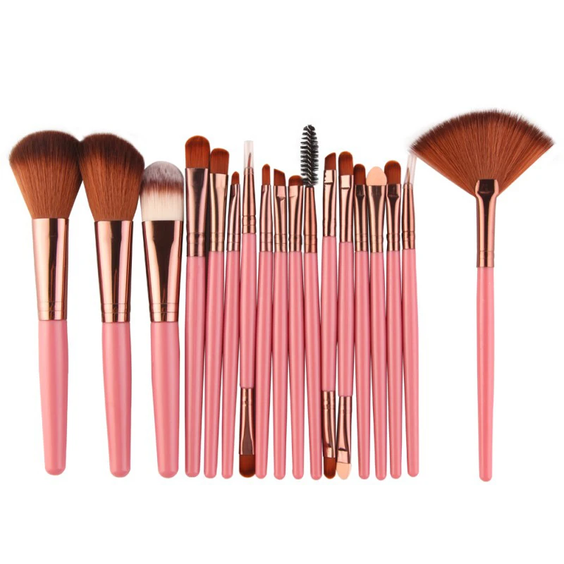 18pcs Makeup Brush Sets Cosmetic Eyeliner Eyebrow Lip Brush Tools
18pcs Makeup Brush Sets Cosmetic Eyeliner Eyebrow Lip Brush Tools