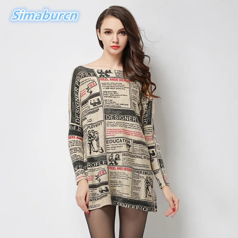 2018 Fashion New Autumn Pullovers Clothing Long Thin Women Sweater Clothing Casual Novelty Women's Print Sweaters For Ladies
2018 Fashion New Autumn Pullovers Clothing Long Thin Women Sweater Clothing Casual Novelty Women's Print Sweaters For Ladies