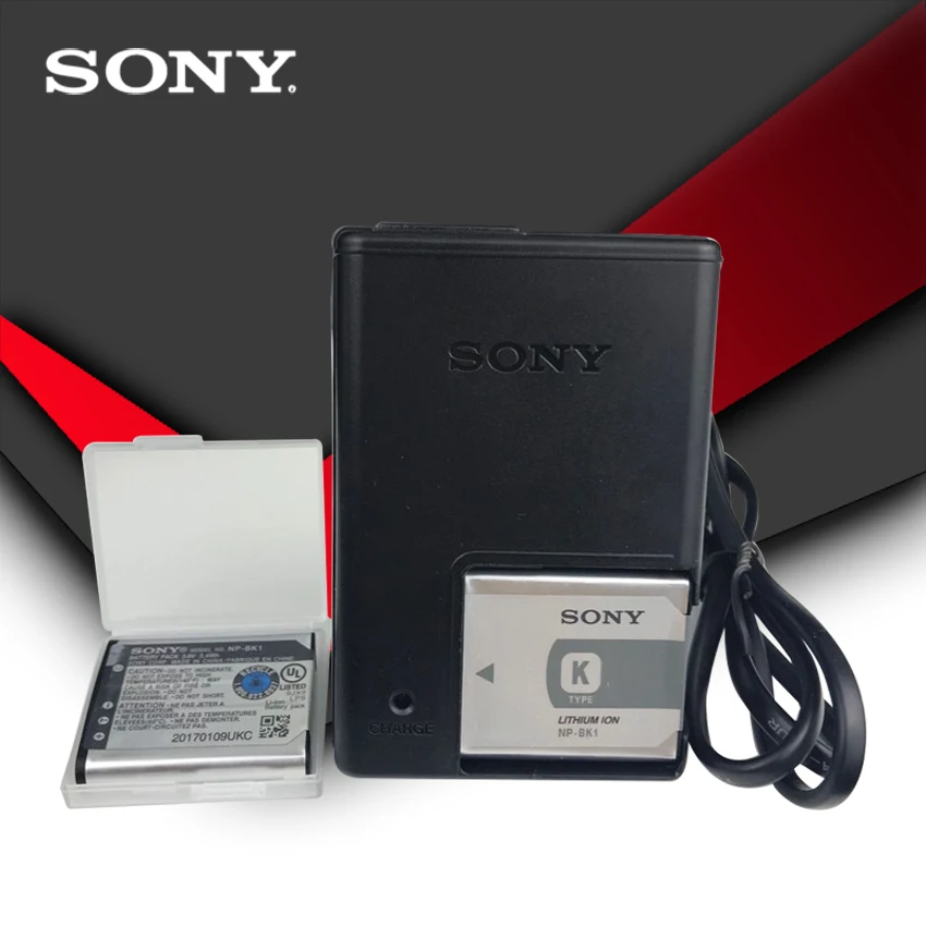 2pc/lot Sony Original NP-BK1 NP BK1 Camera Battery DSC W190 S750 S780 S950 S980 W370 W180 DSC-W190 S750 DSC-S780 + Charger
2pc/lot Sony Original NP-BK1 NP BK1 Camera Battery DSC W190 S750 S780 S950 S980 W370 W180 DSC-W190 S750 DSC-S780 + Charger