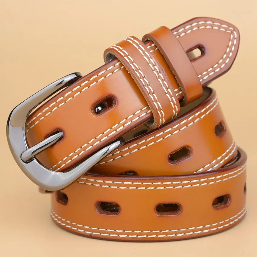 2018 New Fashion Luxury Genuine Leather Belt Woman Vintage Cow Skin Belts Women Designer Top Quality Strap Female for Jeans
2018 New Fashion Luxury Genuine Leather Belt Woman Vintage Cow Skin Belts Women Designer Top Quality Strap Female for Jeans