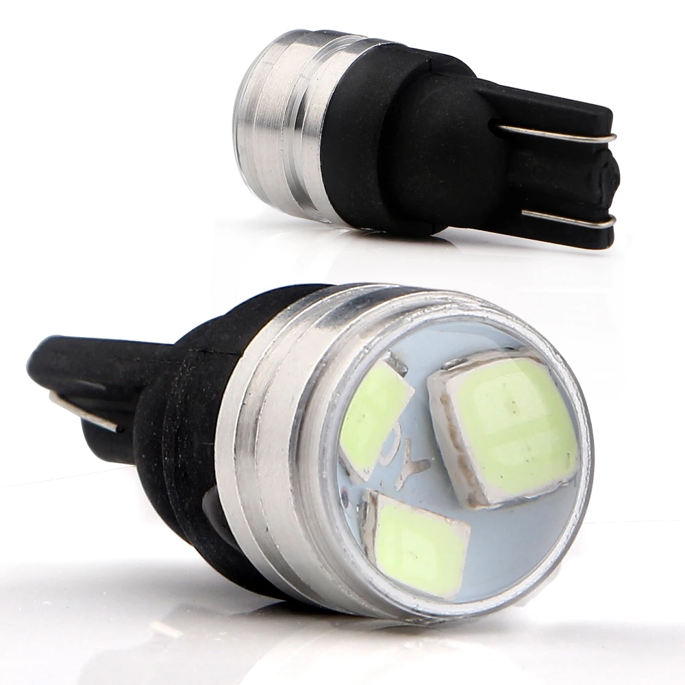 50pcs 12V T10 2835 3 SMD Led Bulb with Lens Car Lamp Tail Warning Signal Reverse Car Light Indicator 7 Colors
50pcs 12V T10 2835 3 SMD Led Bulb with Lens Car Lamp Tail Warning Signal Reverse Car Light Indicator 7 Colors