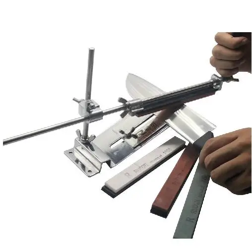 Upgraded Fixed-angle Knife Sharpener Kit Full Metal Stainless Steel knife slicker whetstone +Professional 4 Sharpening Stones
Upgraded Fixed-angle Knife Sharpener Kit Full Metal Stainless Steel knife slicker whetstone +Professional 4 Sharpening Stones