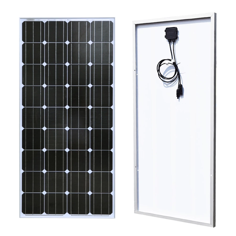 BOGUANG 18V 100w Monocrystalline silicon cell solar panel module Tempered glass Aluminum frame for 12v battery power charger
BOGUANG 18V 100w Monocrystalline silicon cell solar panel module Tempered glass Aluminum frame for 12v battery power charger