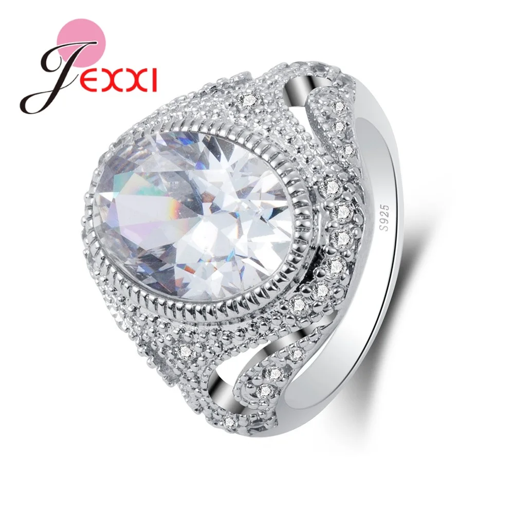 Wonderful Big Oval Shinning Cubic Zirconia Great Pure 925 Sterling Silver Figured Design New Wedding Jewelry Accessory
Wonderful Big Oval Shinning Cubic Zirconia Great Pure 925 Sterling Silver Figured Design New Wedding Jewelry Accessory