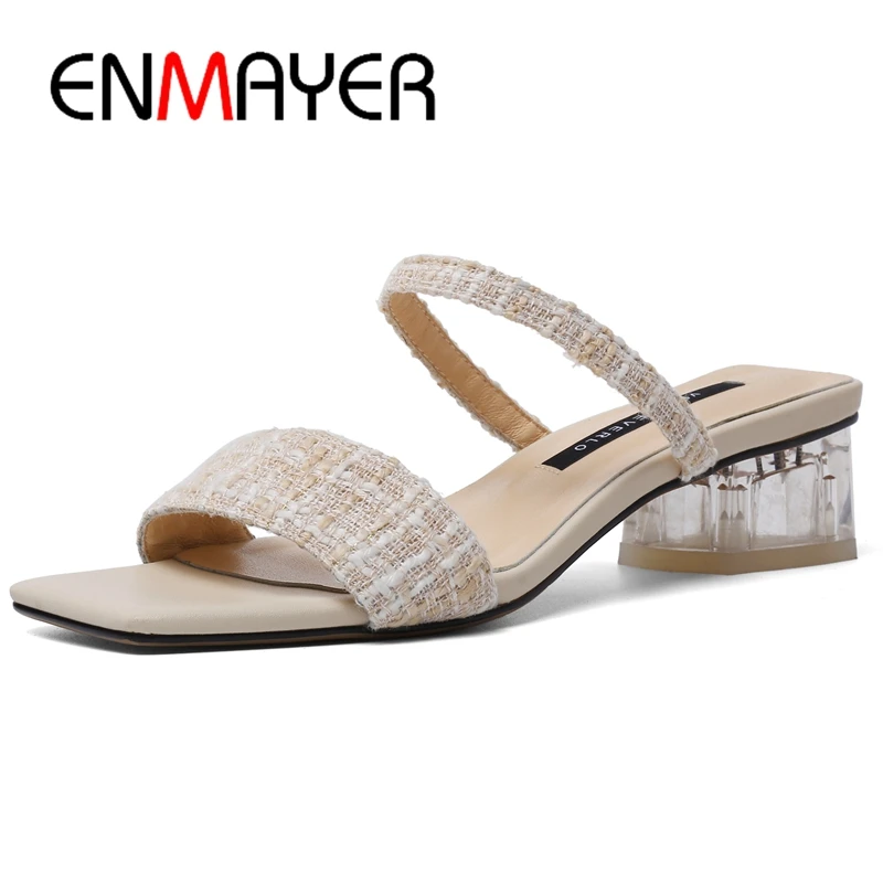 ENMAYER 2019 New Arrival Genuine Leather Basic Casual Women Sandals Buckle Strap Solid Summer Fashion Shoes Size 34-40 LY2372
ENMAYER 2019 New Arrival Genuine Leather Basic Casual Women Sandals Buckle Strap Solid Summer Fashion Shoes Size 34-40 LY2372