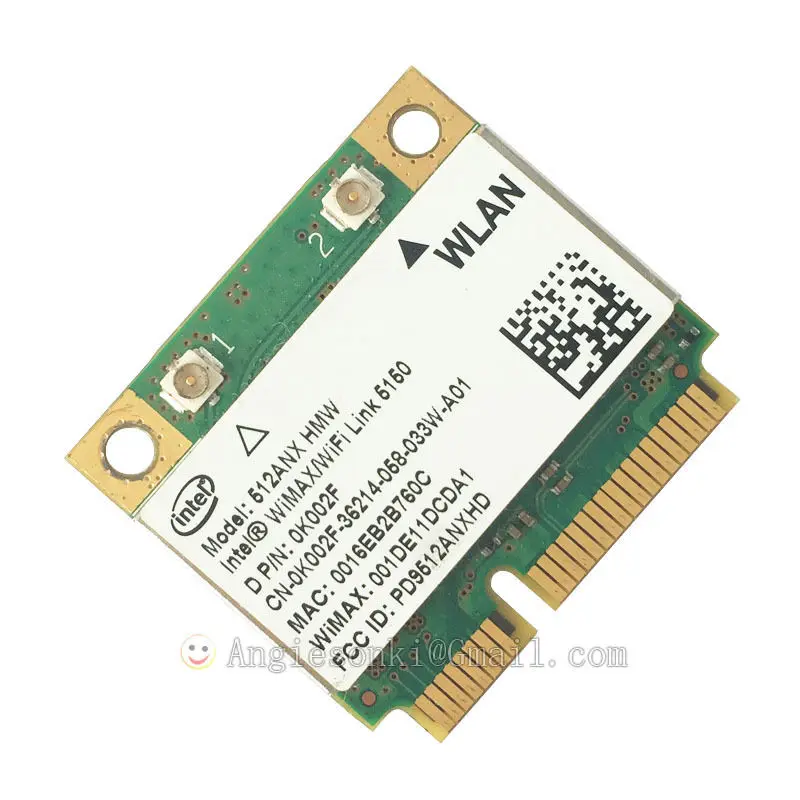 WiMAX WiFi 512ANX HMW Mini PCI-E 2.4G/5G Card 300Mbps for Dell E4200 E4300 1555 1745 1320 1220&Precision&Vostro link Intel 5150
WiMAX WiFi 512ANX HMW Mini PCI-E 2.4G/5G Card 300Mbps for Dell E4200 E4300 1555 1745 1320 1220&Precision&Vostro link Intel 5150