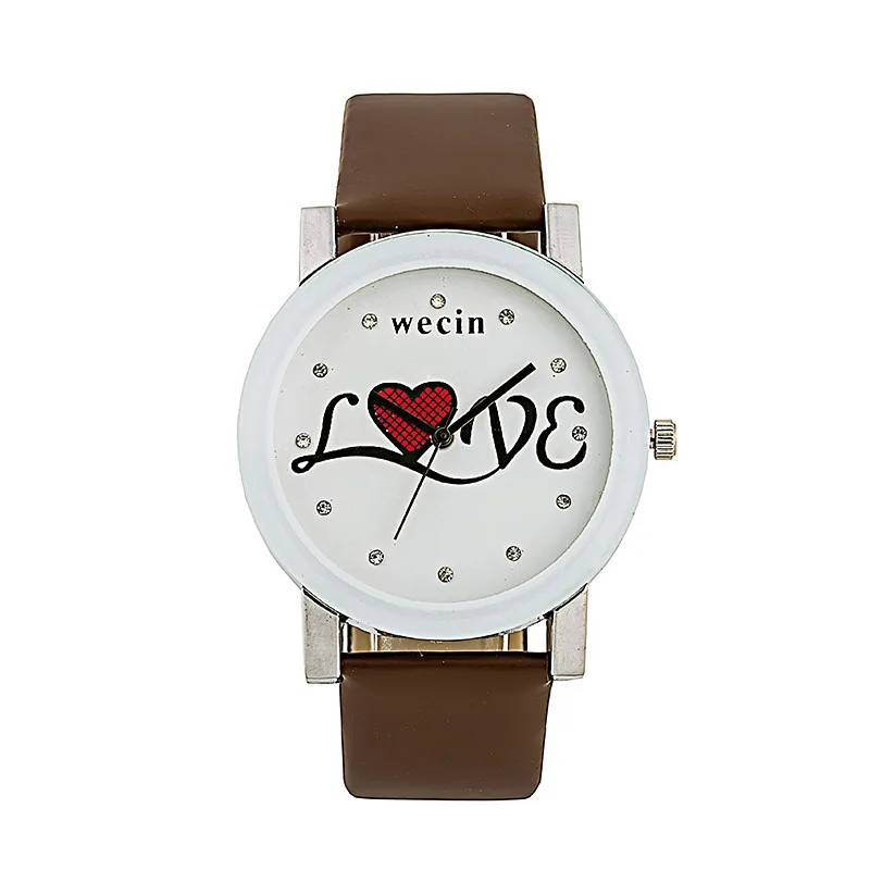 Leisure Fashion Men's Watch Female Student Leather Strap Student Couple Watch Male Student Watch Women's Quartz Watch Wholesale
Leisure Fashion Men's Watch Female Student Leather Strap Student Couple Watch Male Student Watch Women's Quartz Watch Wholesale
