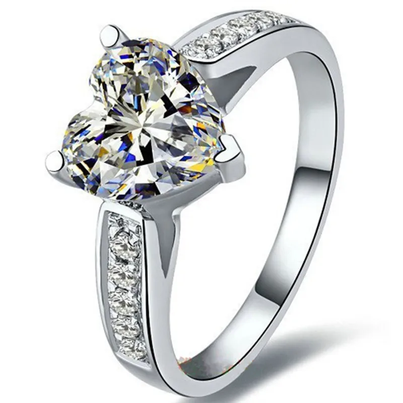 Brilliant Propose Ring Sterling Silver 2Ct Jewelry Luxury Jewelry S925 Diamond Heart Ring Vintage Bridal Ring White Gold Plated
Brilliant Propose Ring Sterling Silver 2Ct Jewelry Luxury Jewelry S925 Diamond Heart Ring Vintage Bridal Ring White Gold Plated