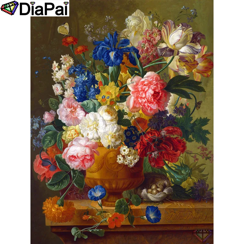 DIAPAI 100% Full Square/Round Drill 5D DIY Diamond Painting "Flower painting" Diamond Embroidery Cross Stitch 3D Decor A18784
DIAPAI 100% Full Square/Round Drill 5D DIY Diamond Painting "Flower painting" Diamond Embroidery Cross Stitch 3D Decor A18784