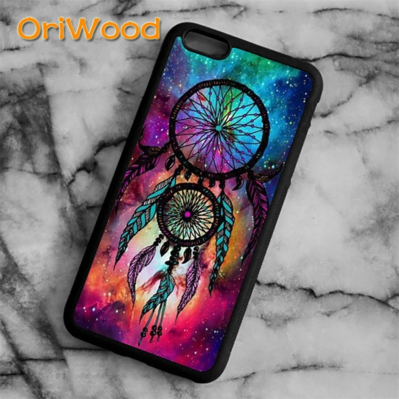 Чехол OriWood с ловцом снов и Туманностью для iPhone 5 6 s 7 8 plus X XR XS 11 12 pro max Samsung Galaxy S6 S7 edge S8
